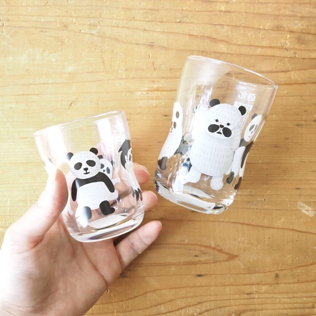つよいこグラス - パンダ銭湯 - M