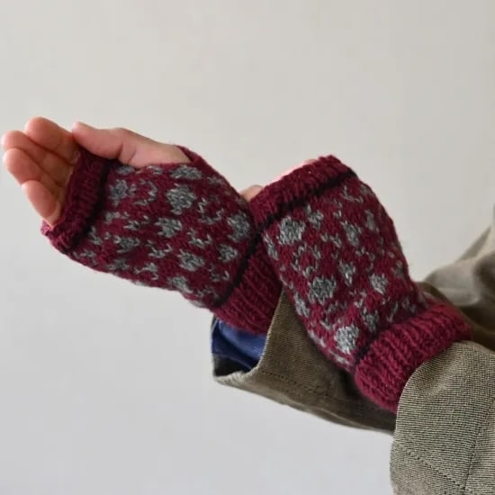 sisam ミチカケ リストウォーマー ホワイト