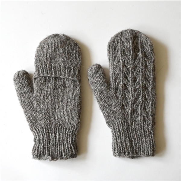 sisam コモレビ ミトン ゴートブラウン