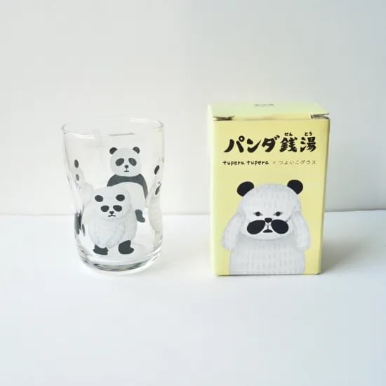 つよいこグラス - パンダ銭湯 - M