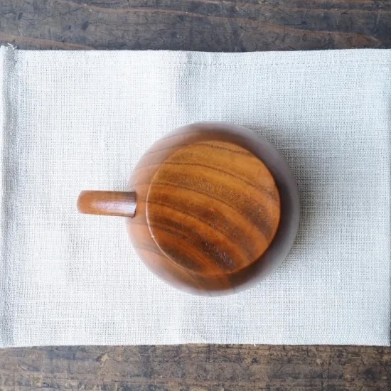 木製ティーカップ