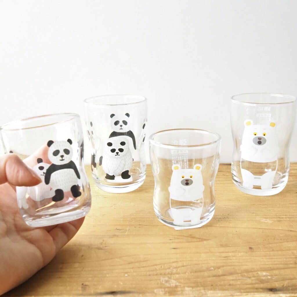つよいこグラス - パンダ銭湯 - M