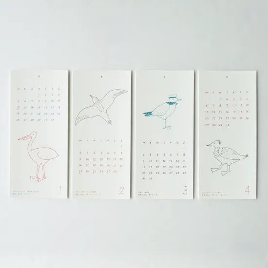 ノラヤ 海の鳥ごよみ　2026年