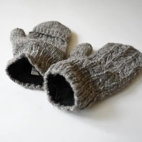 sisam コモレビ ミトン レッド