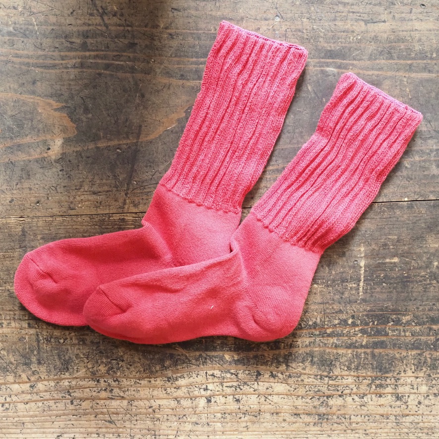 履くタオル オーガニック（S） レッド