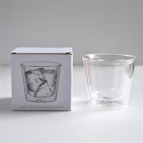 KINTO　CAST ダブルウォールグラス ロックグラス