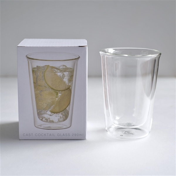 KINTO　CAST ダブルウォールグラス カクテルグラス