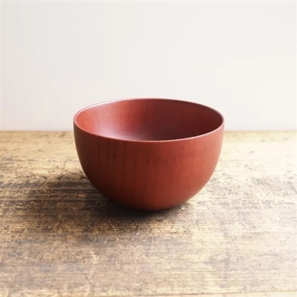 ボール型汁椀（中）ライトブラウン