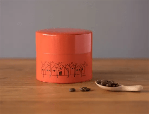 花森安治 イラスト缶（オレンジ）