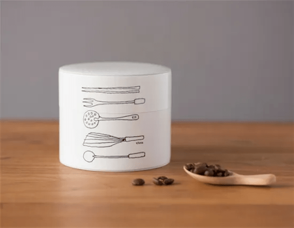 花森安治 イラスト缶（ホワイト）