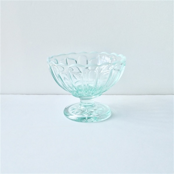 廣田硝子　雪の花　丸フラッペ（ブルー）