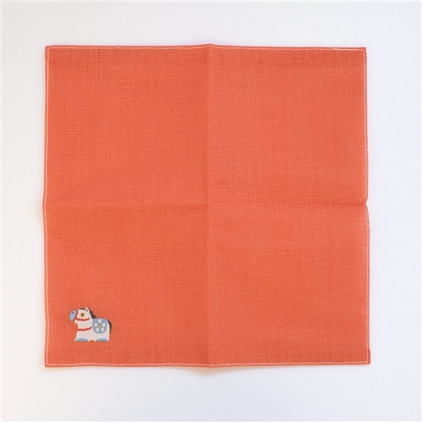 中川政七商店　干支ふきん（午） 紅