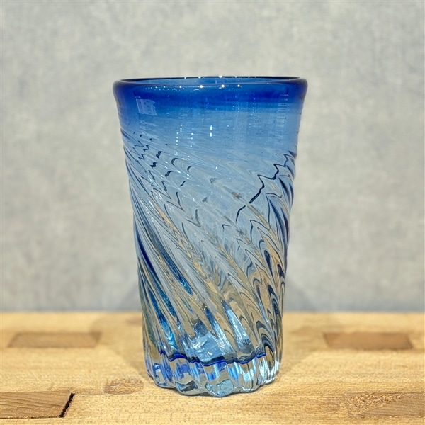 琉球ガラス サマーモールグラス（青）