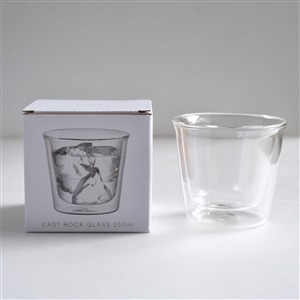 KINTO　CAST ダブルウォールグラス ロックグラス