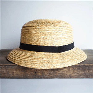 CLASKAの麦わら帽子（大人用） ブリム