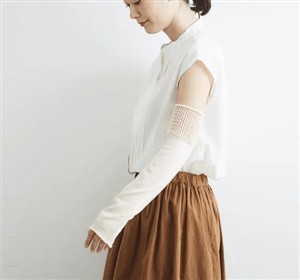 French Bull レースアームカバー（キナリ）