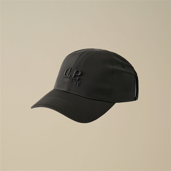 Chrome-R Goggle Cap(L 999 BLACK)｜ C.P. COMPANY｜渋谷PARCO