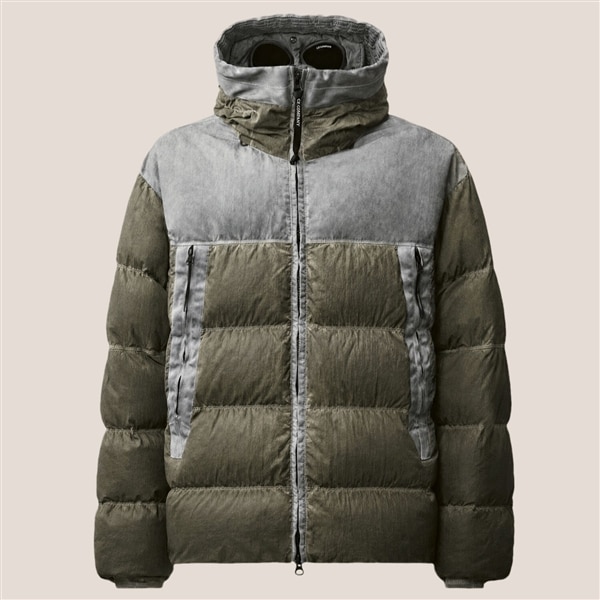 Eco-Chrome R Mixed Goggle Down Jacket R90 RE-COLOR BLACK S