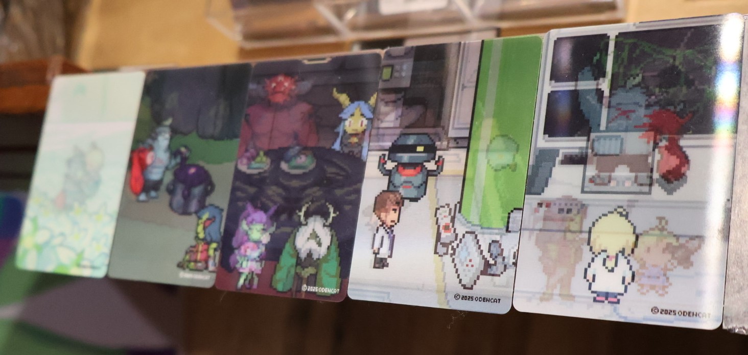 【メグとばけもの】トレーディングレンチキュラーカード(全5種 +シークレット1種)