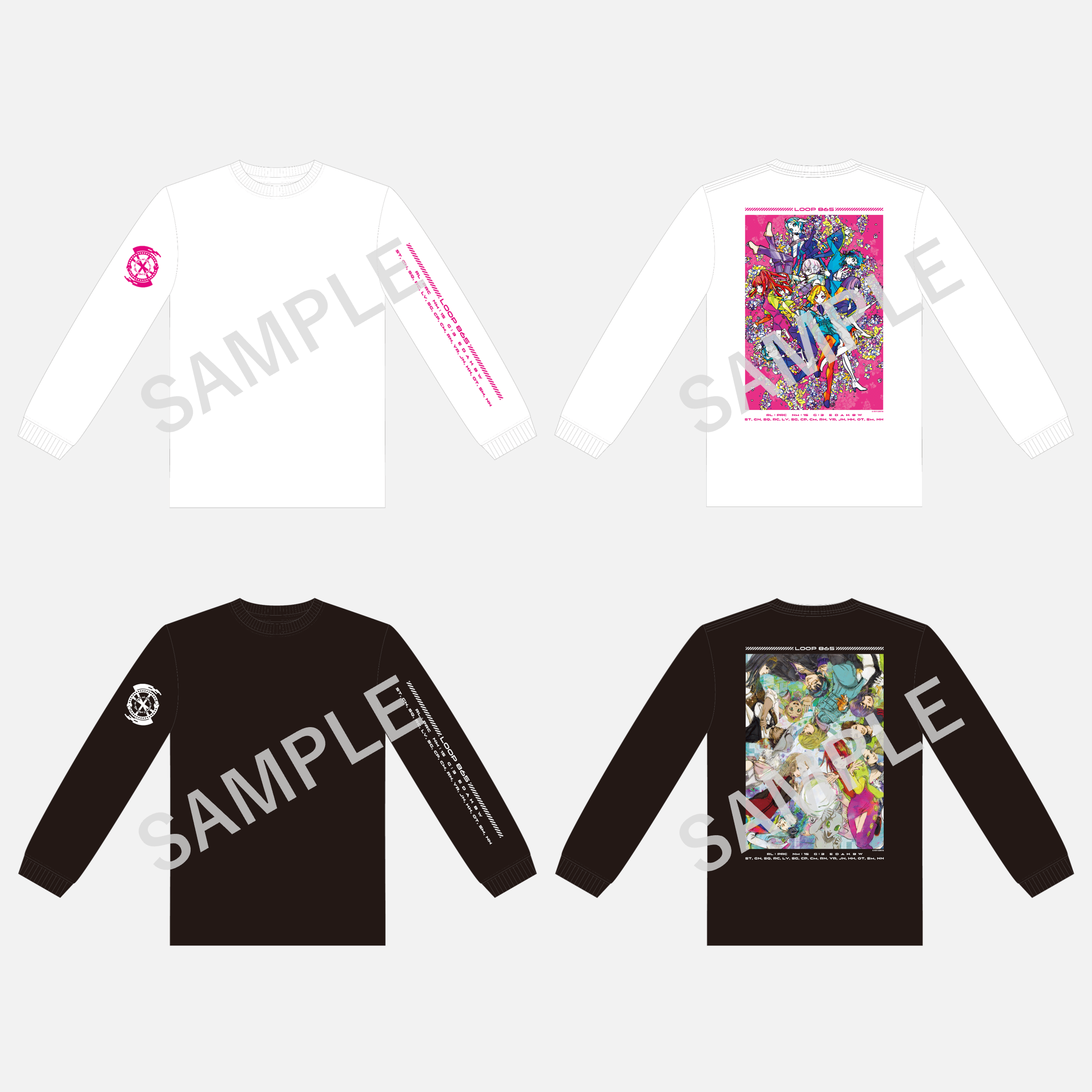 【GNOSIA STORE 5th Anniversary】ロングスリーブ Tシャツ（ことり イラストver.）　※受注商品　 ※2025年1月中旬以降随時発送