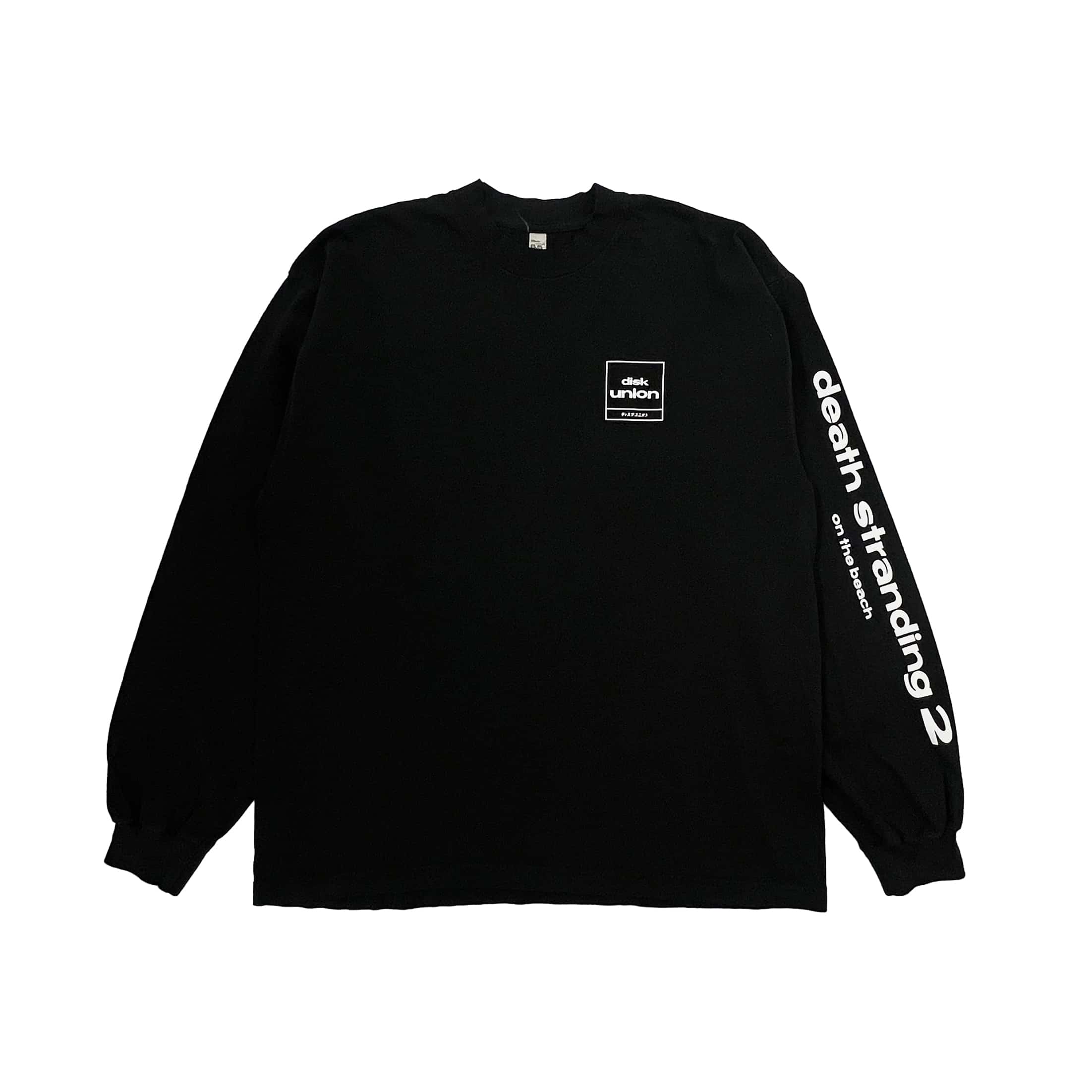 【DEATH STRANDING 2 JAPAN POPUP TOUR FINAL】DEATH STRANDING 2 × ディスクユニオンロングスリーブ Tシャツ M