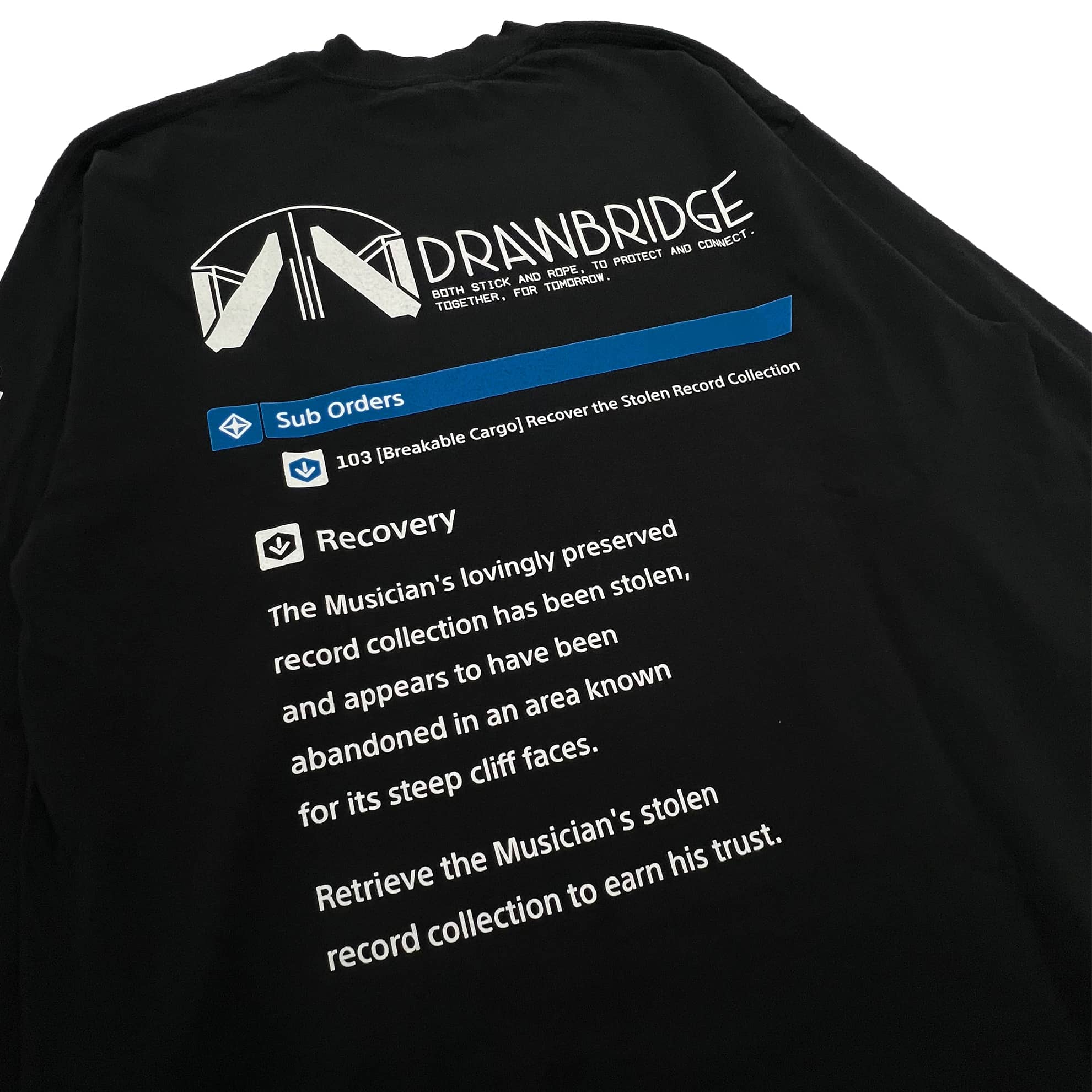 【DEATH STRANDING 2 JAPAN POPUP TOUR FINAL】DEATH STRANDING 2 × ディスクユニオンロングスリーブ Tシャツ M