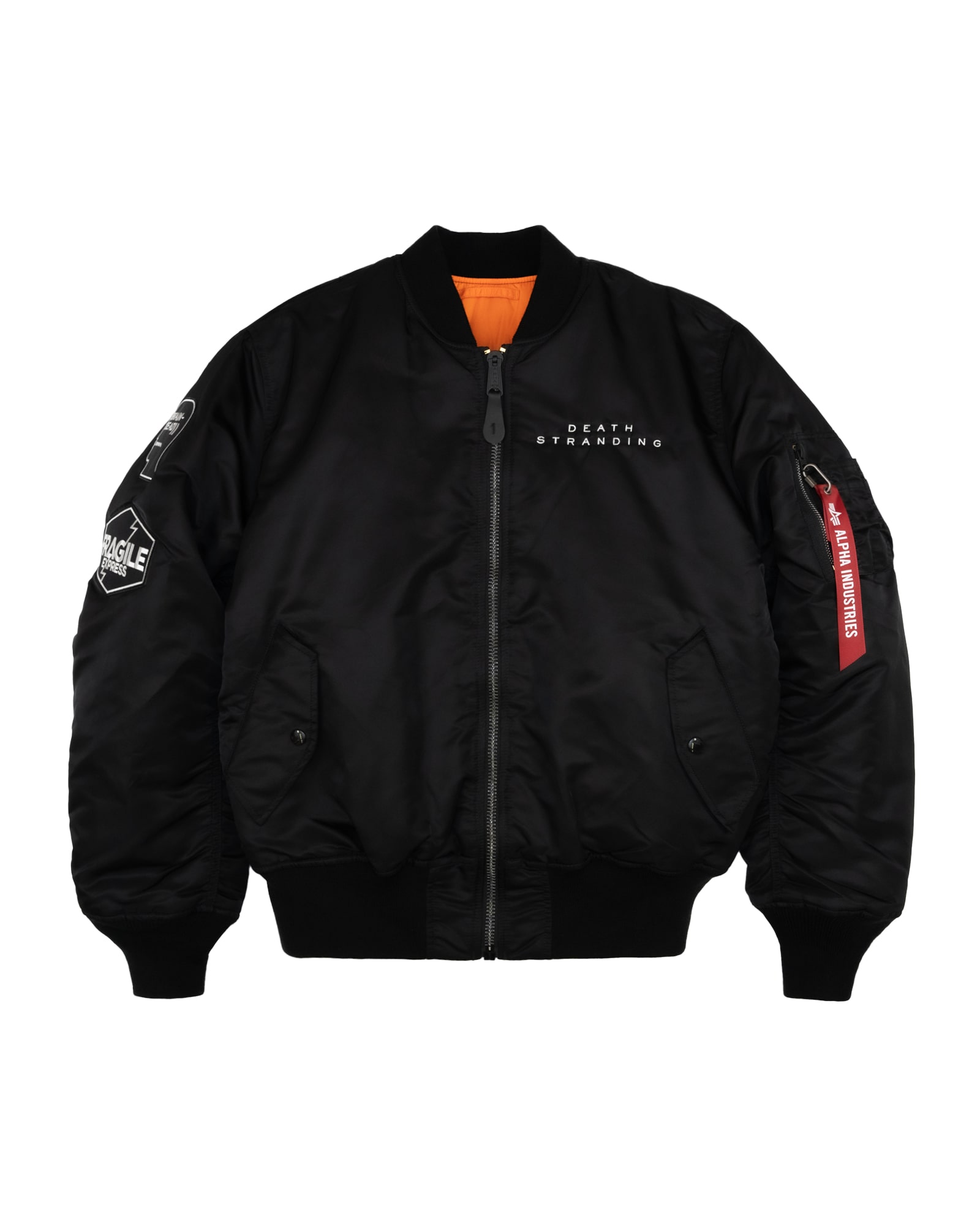 Brain Dead × DEATH STRANDING MA-1 JACKET　XXL　※受注商品　※数量限定　※2025年4月下旬以降随時発送 black XXL