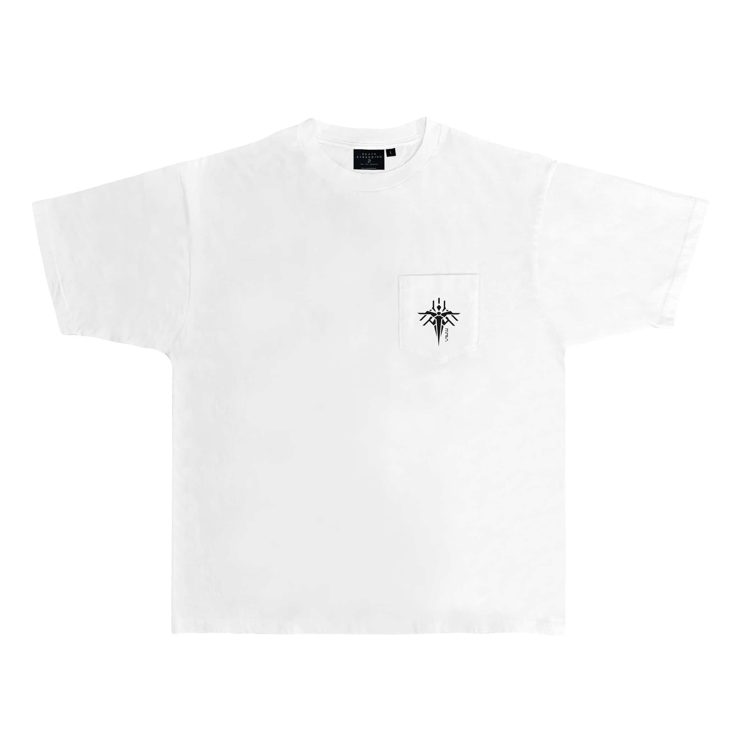 【DEATH STRANDING 2 JAPAN POPUP TOUR】DEATH STRANDING 2 パックTシャツ GHOST MECH ver. ホワイトL ホワイト L