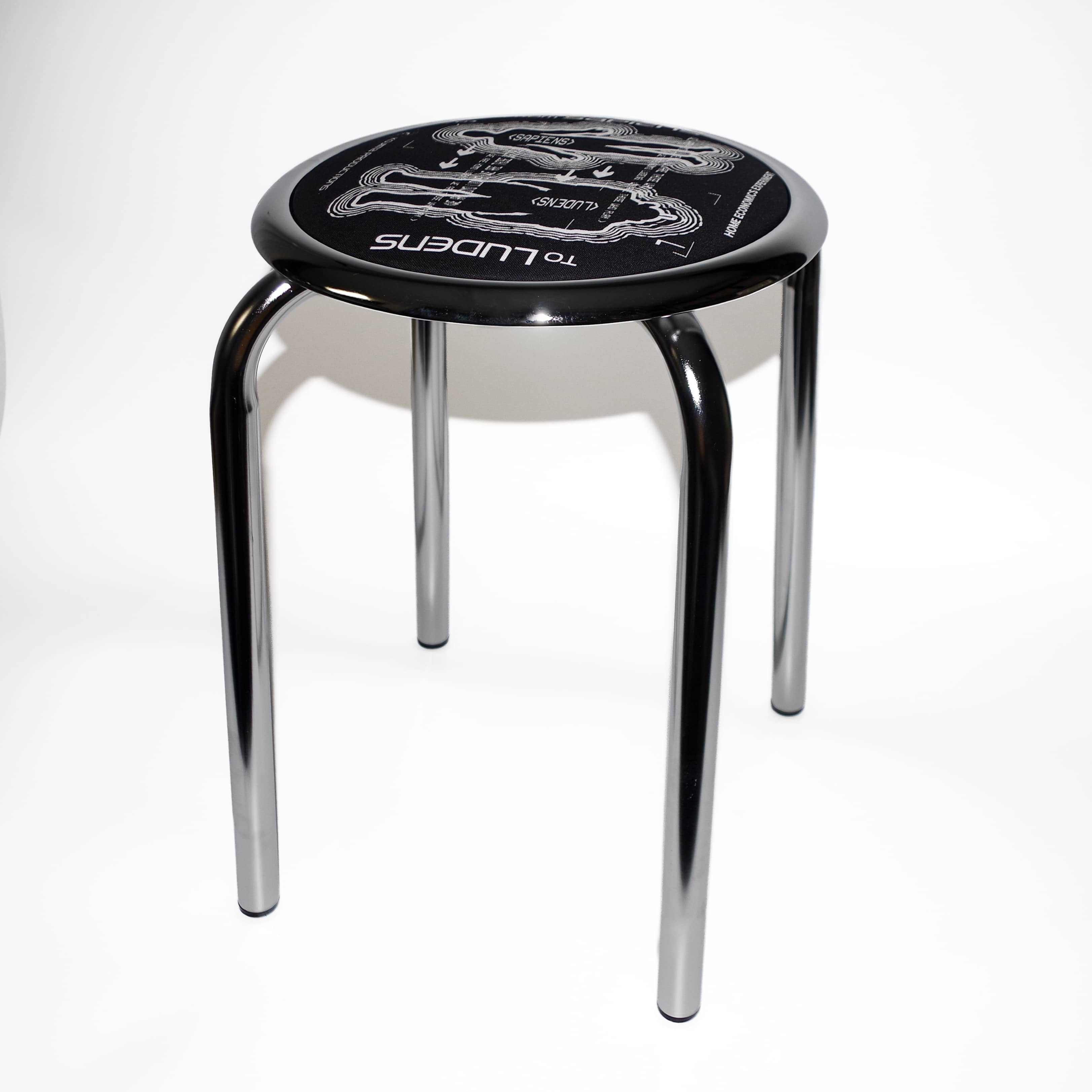 【STRAND STORE】HOME ECONOMICS EXPERIMENT×KOJIMA PRODUCTIONS　Stool "FROM SAPIENS TO LUDENS"