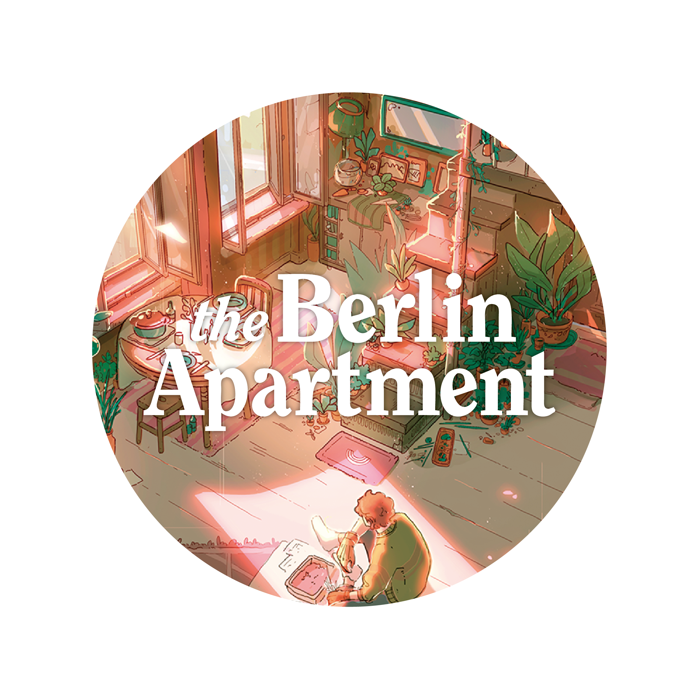 【PARCO GAMES】The Berlin Apartment 缶バッジ