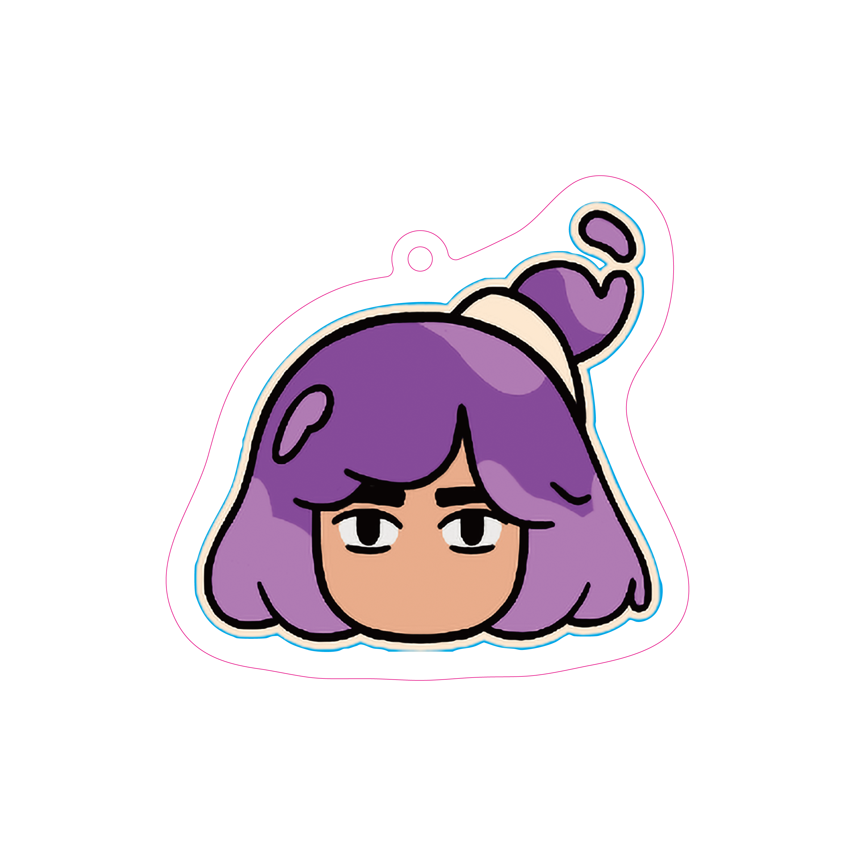 【PARCO GAMES】Constance アクリルキーホルダー A