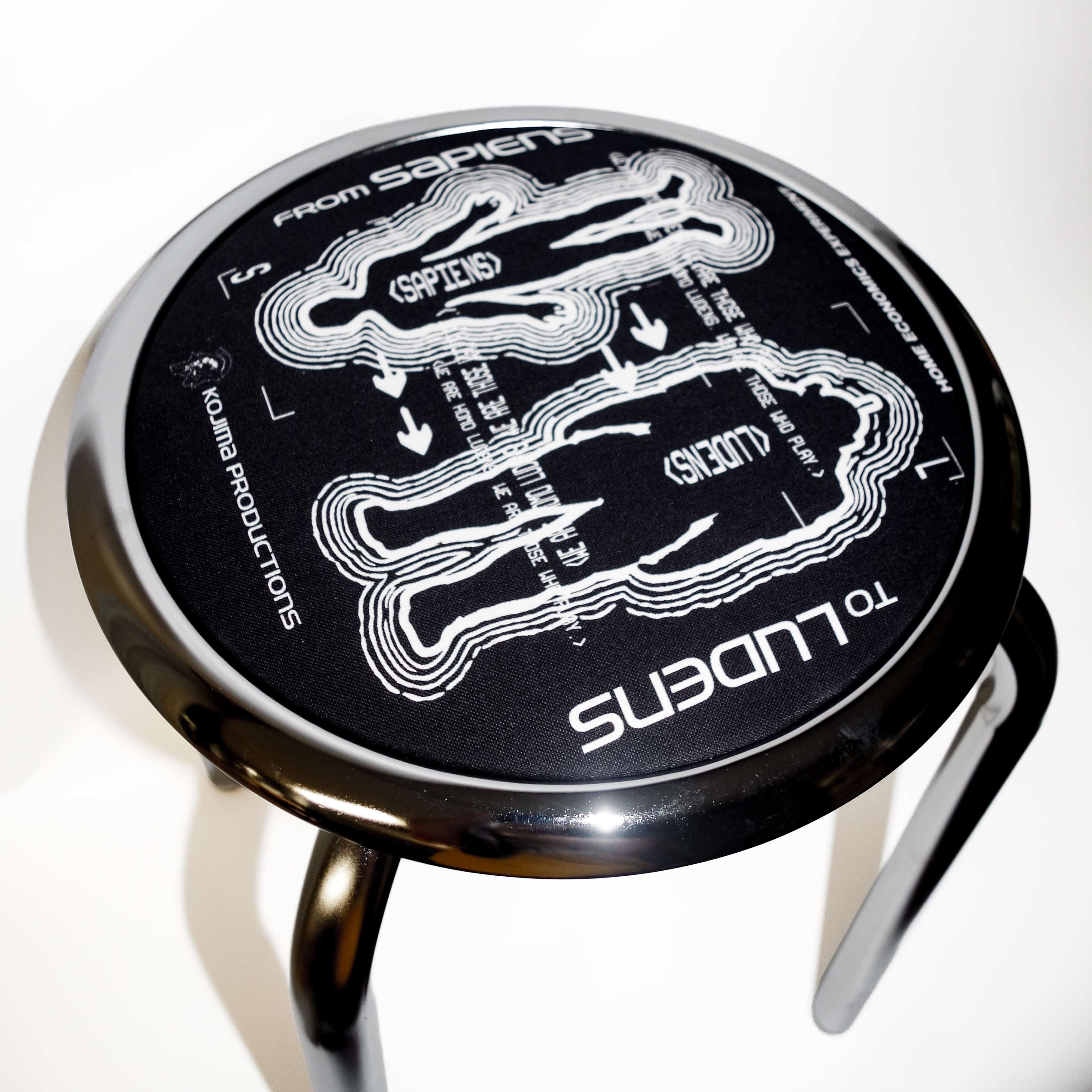 【STRAND STORE】HOME ECONOMICS EXPERIMENT×KOJIMA PRODUCTIONS　Stool "FROM SAPIENS TO LUDENS"