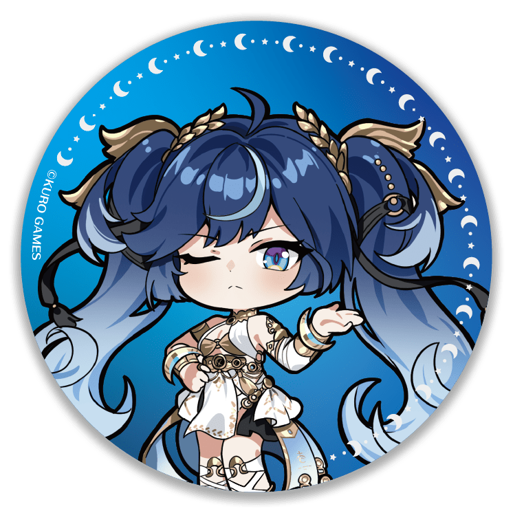 【鳴潮×PARCO】トレーディング缶バッジ[ちびキャラオーガスタ&ユーノ]（全6種）【セット商品】