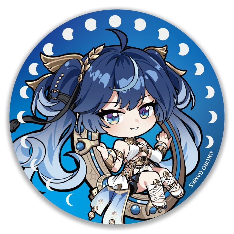 【鳴潮×PARCO】トレーディング缶バッジ[ちびキャラオーガスタ&ユーノ]（全6種）【セット商品】