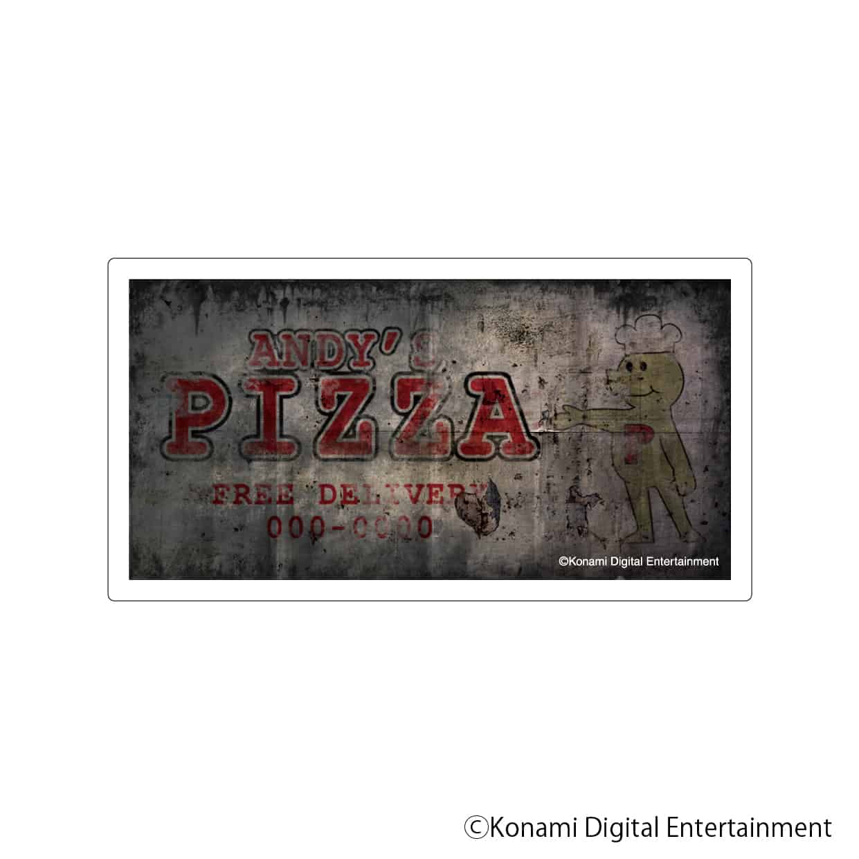 【SILENT HILL ２】フレークステッカー
