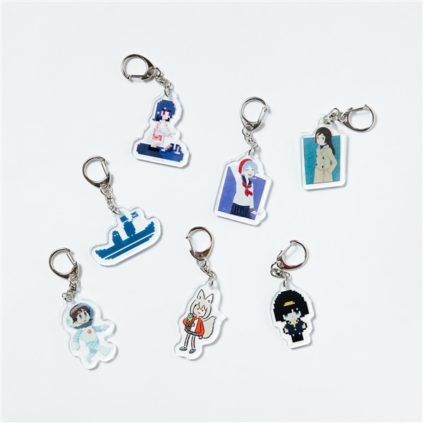 【ヨカゼの公園】トレーディングキャラクターアクリルキーホルダー(全7種）