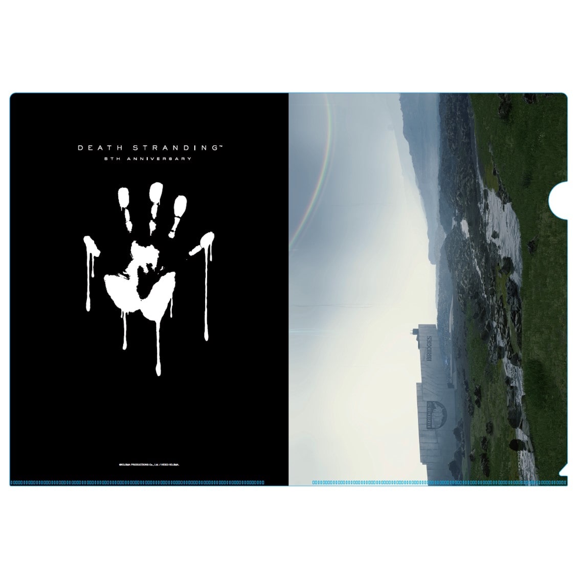 【DEATH STRANDING 5th Anniversary】クリアファイル　K4南配送センター　※受注商品　※2025年3月下旬以降随時発送