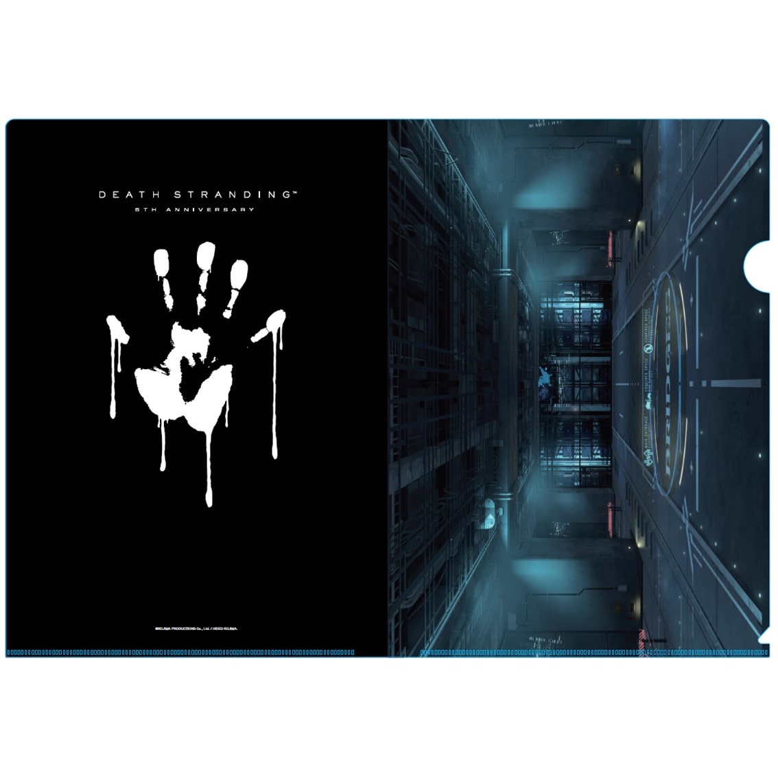 【DEATH STRANDING 5th Anniversary】クリアファイル　K2西配送センター内部　※受注商品　※2025年3月下旬以降随時発送
