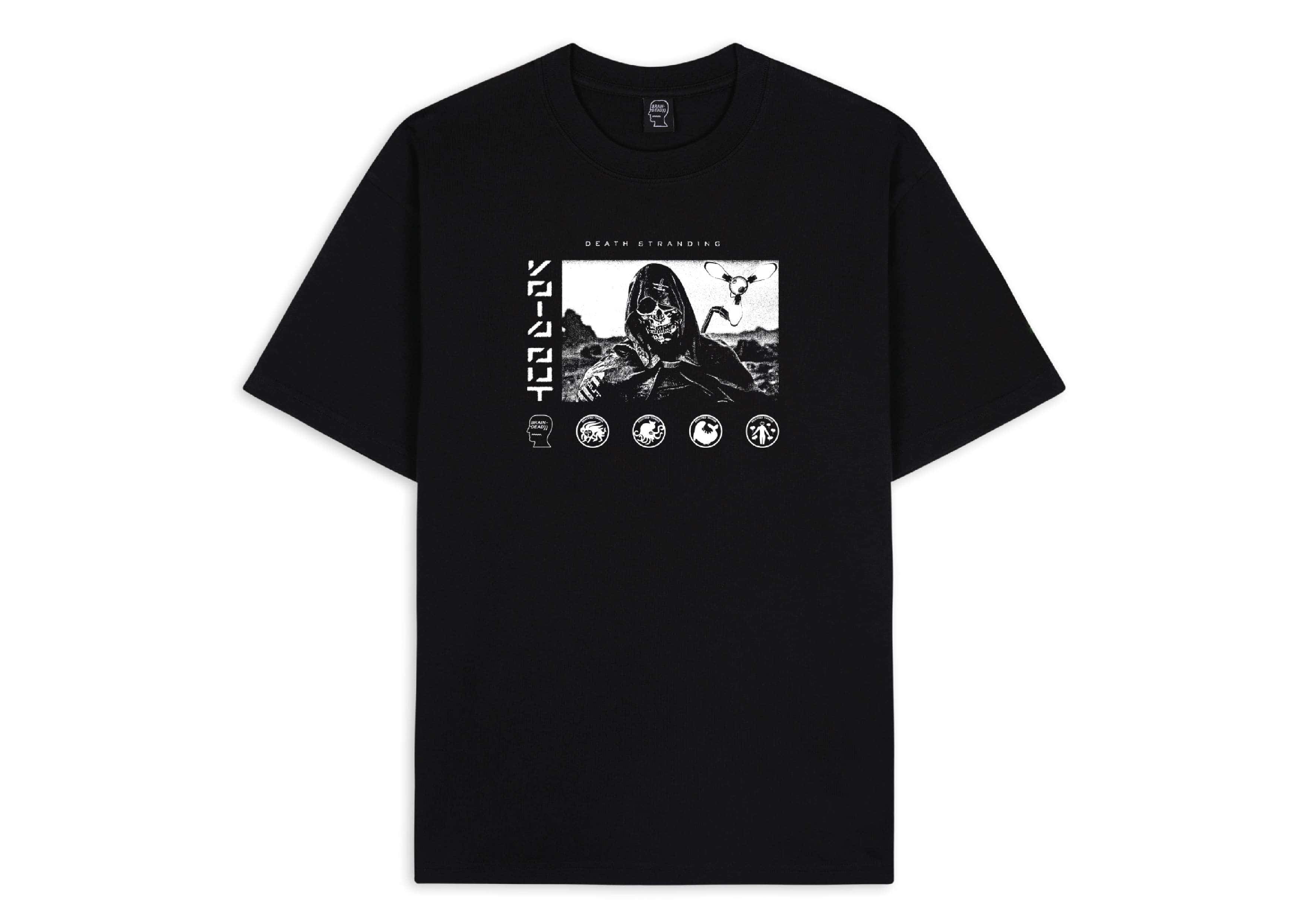 Brain Dead x  DEATH STRANDING S/S TEE　L　※受注商品　※2025年3月下旬以降随時発送 black L