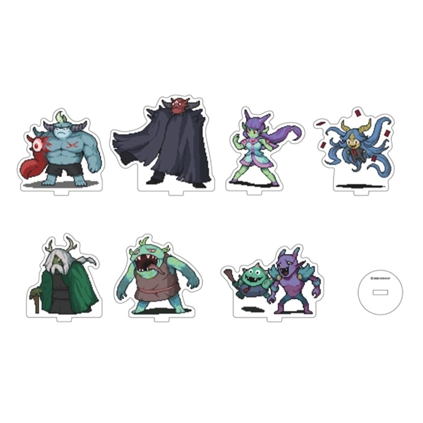 【メグとばけもの】バトルシーンキャラクターアクリルスタンド コンプリートセット