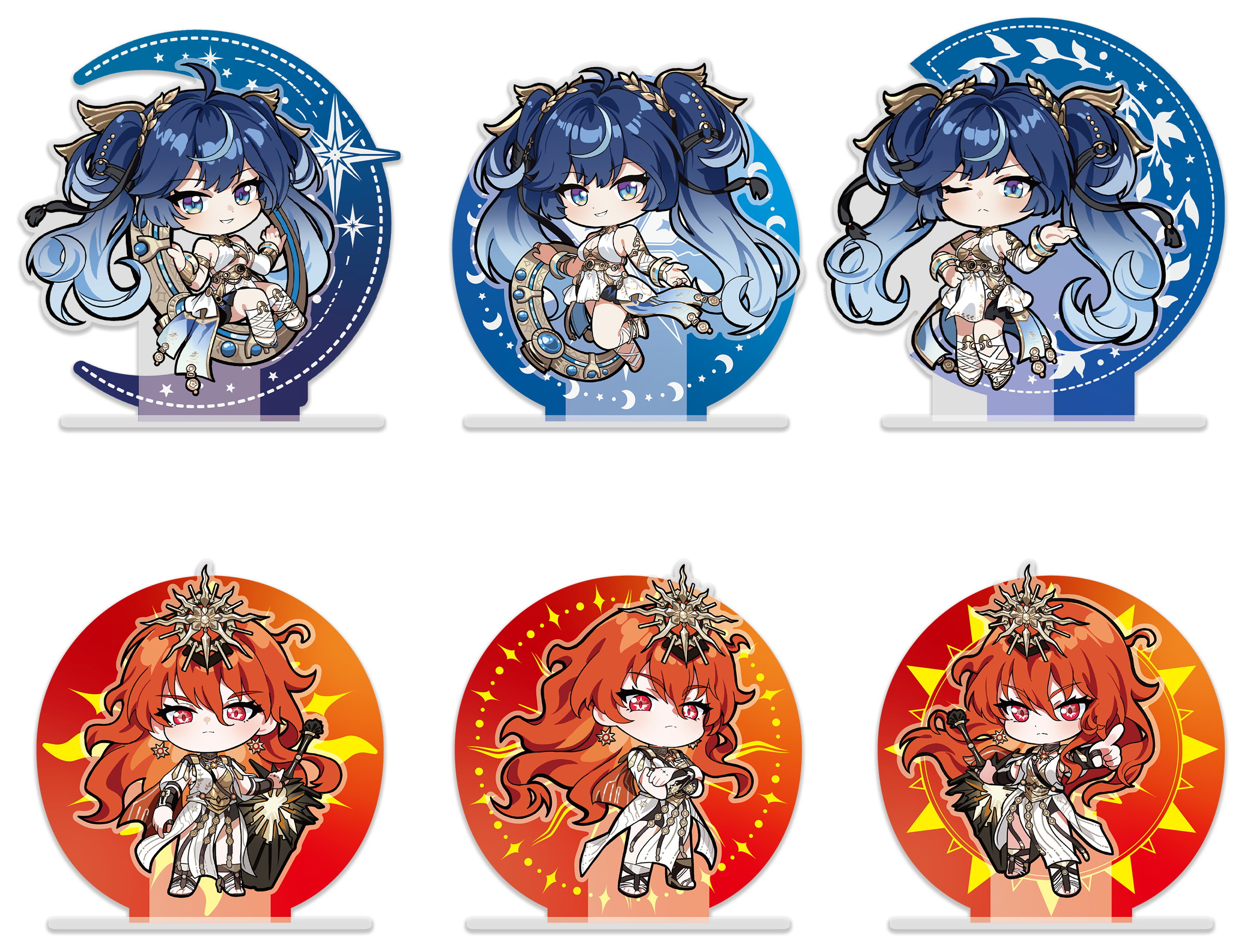 chuLa はまちひよ アクキー　アクスタ 鳴潮×PARCO】トレーディングアクリルスタンド[ちびキャラ