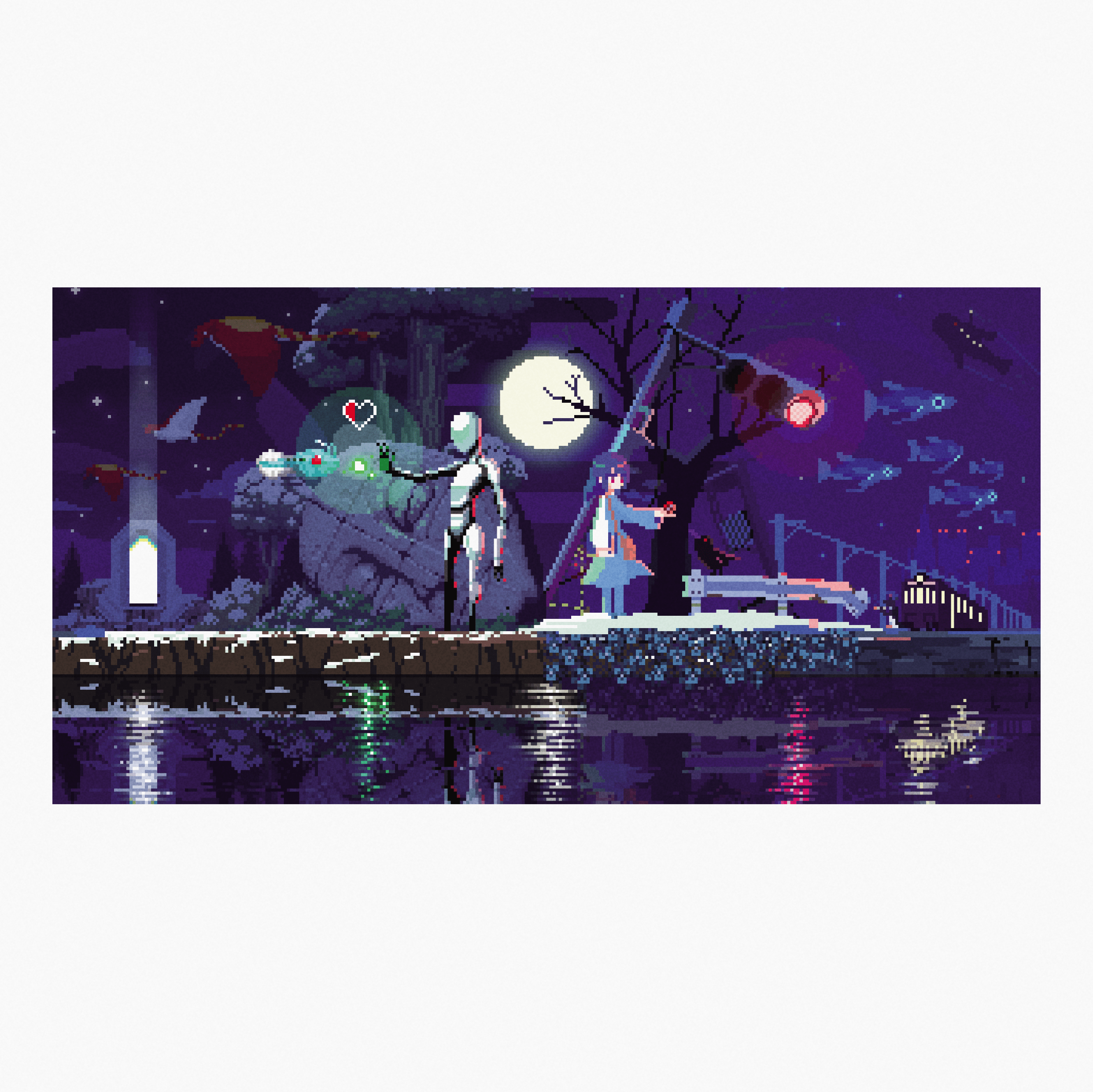 【ヨカゼを飾るアート】アンリアルライフ×World for Two