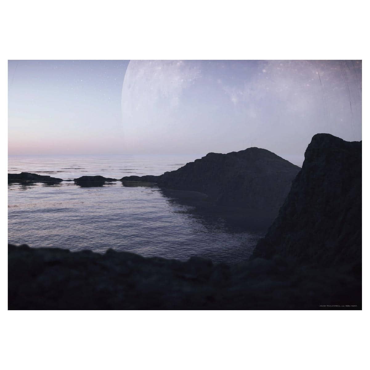 【DEATH STRANDING 2 JAPAN POPUP TOUR FINAL】DEATH STRANDING 2 Landscape Poster C