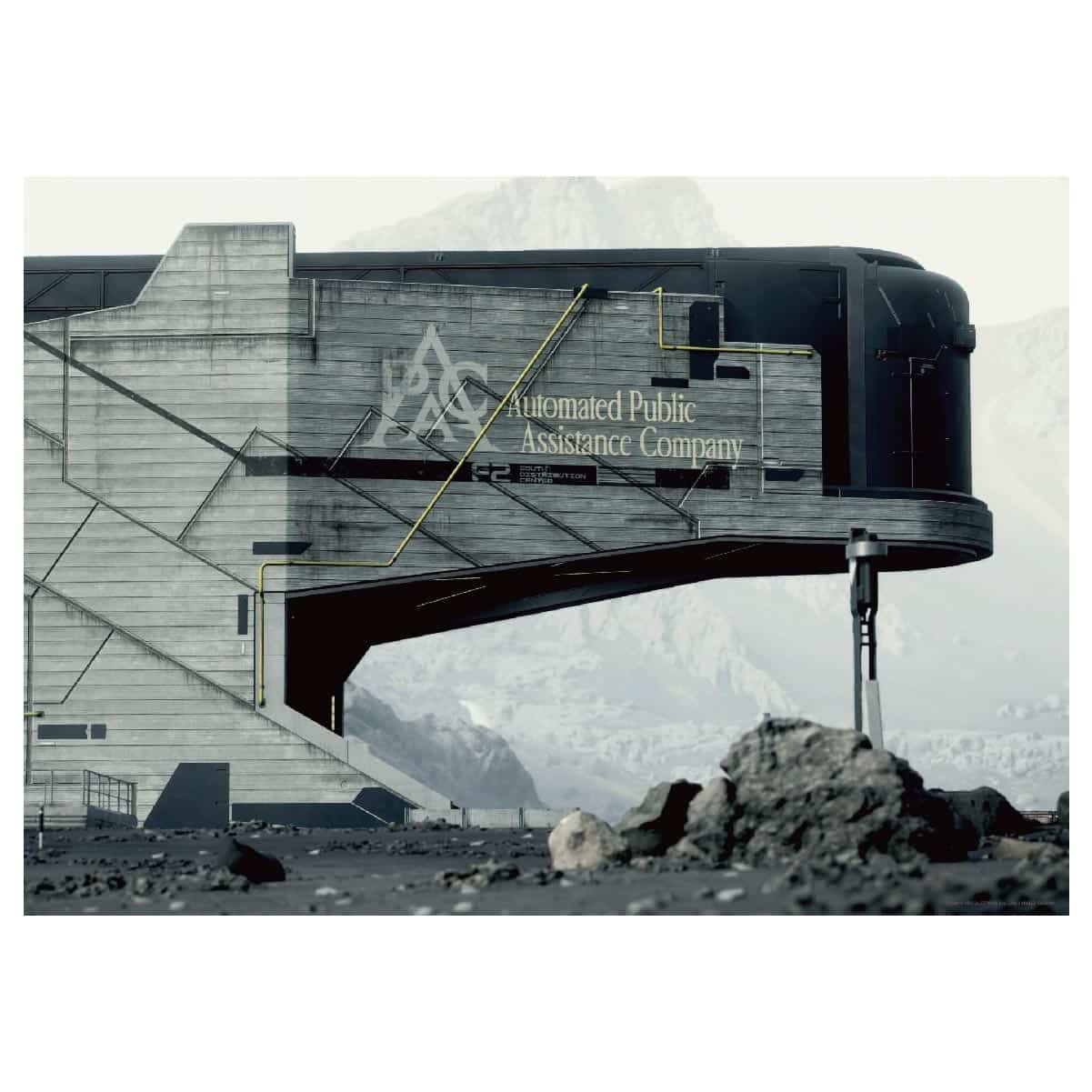 【DEATH STRANDING 2 JAPAN POPUP TOUR FINAL】DEATH STRANDING 2 Landscape Poster D