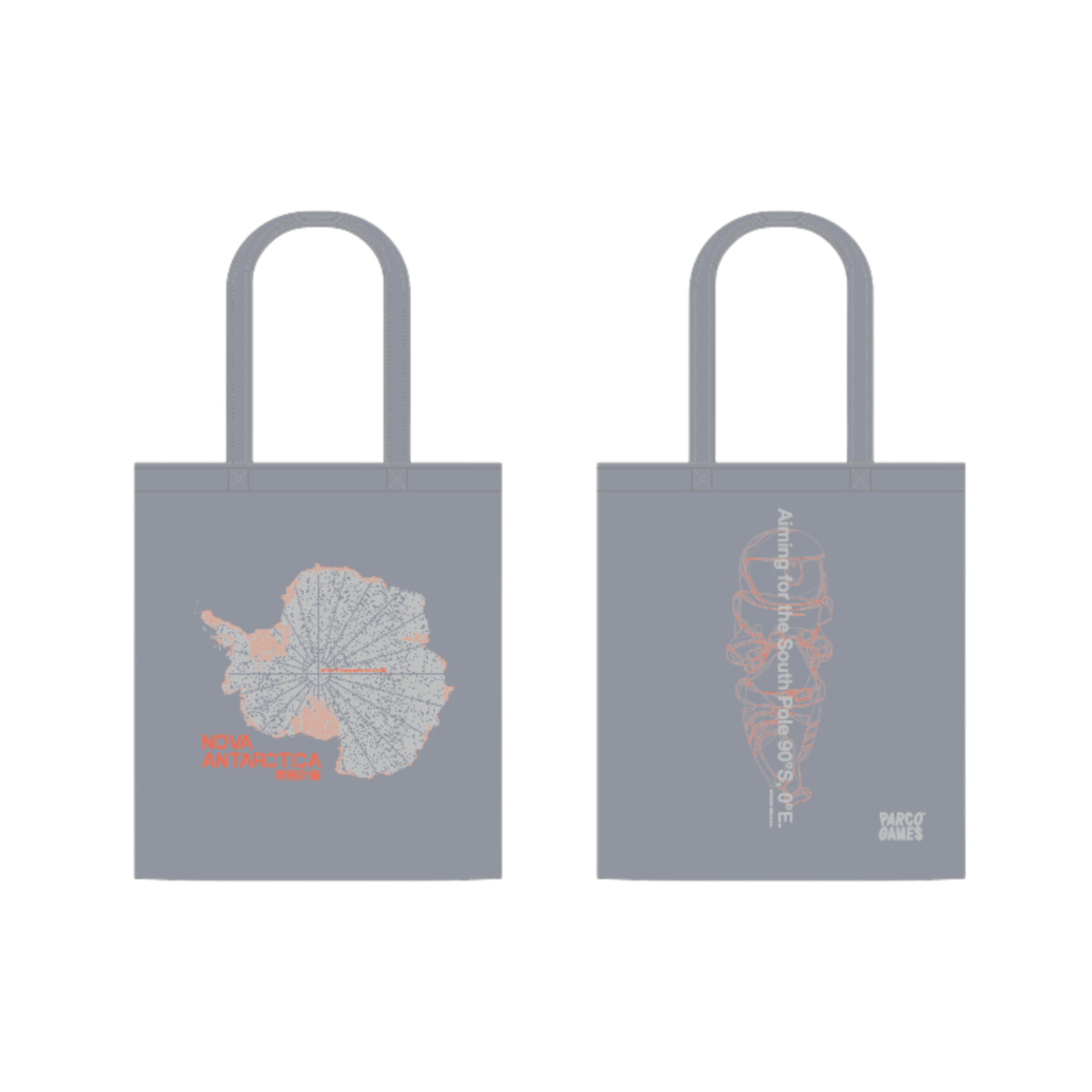 【PARCO GAME CENTER】南極計画 Tote Bag ｸﾞﾚｰ
