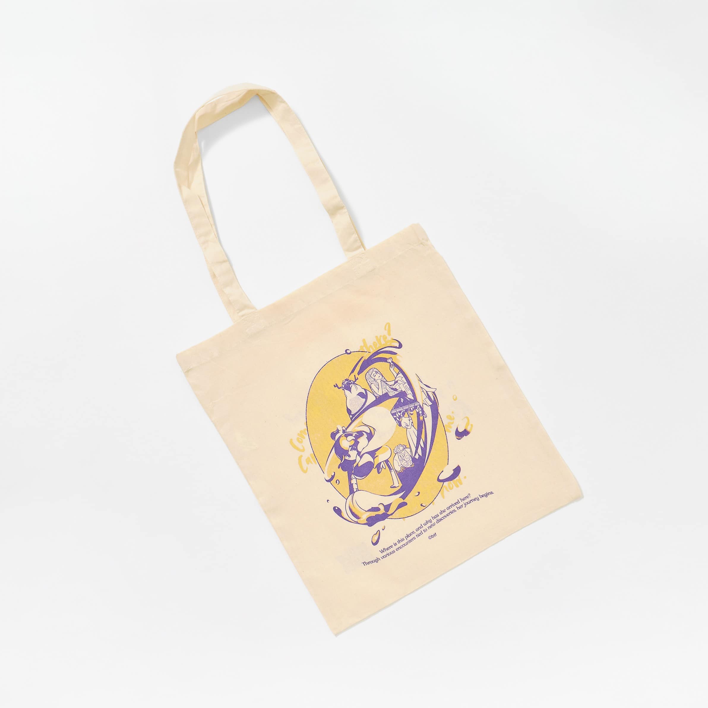 【PARCO GAME CENTER】Paintbrush Tote Bag ﾅﾁｭﾗﾙ