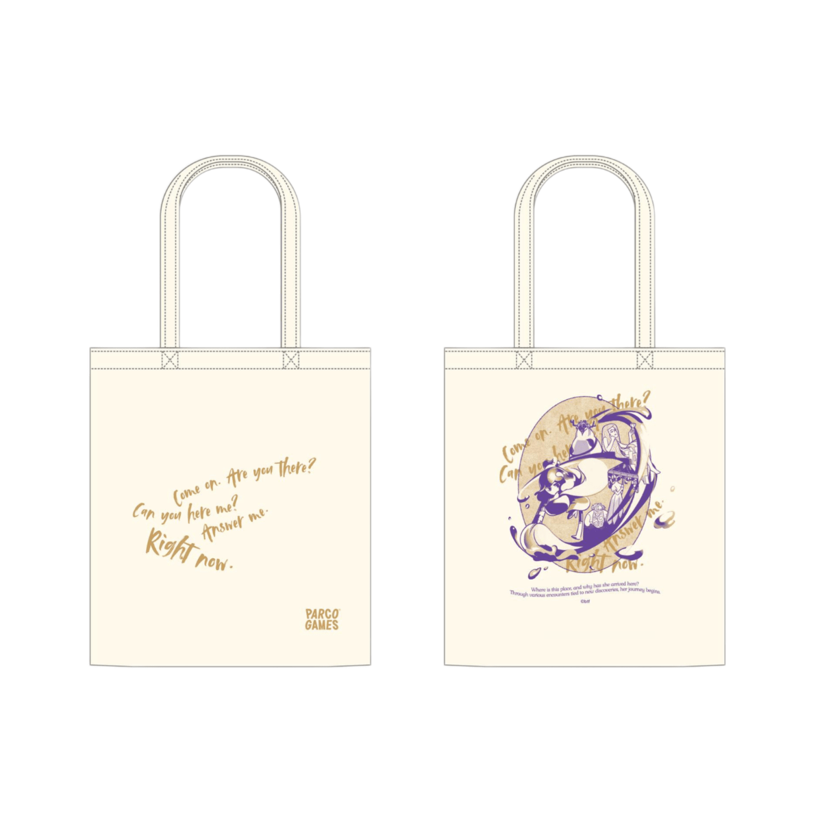 【PARCO GAME CENTER】Paintbrush Tote Bag ﾅﾁｭﾗﾙ