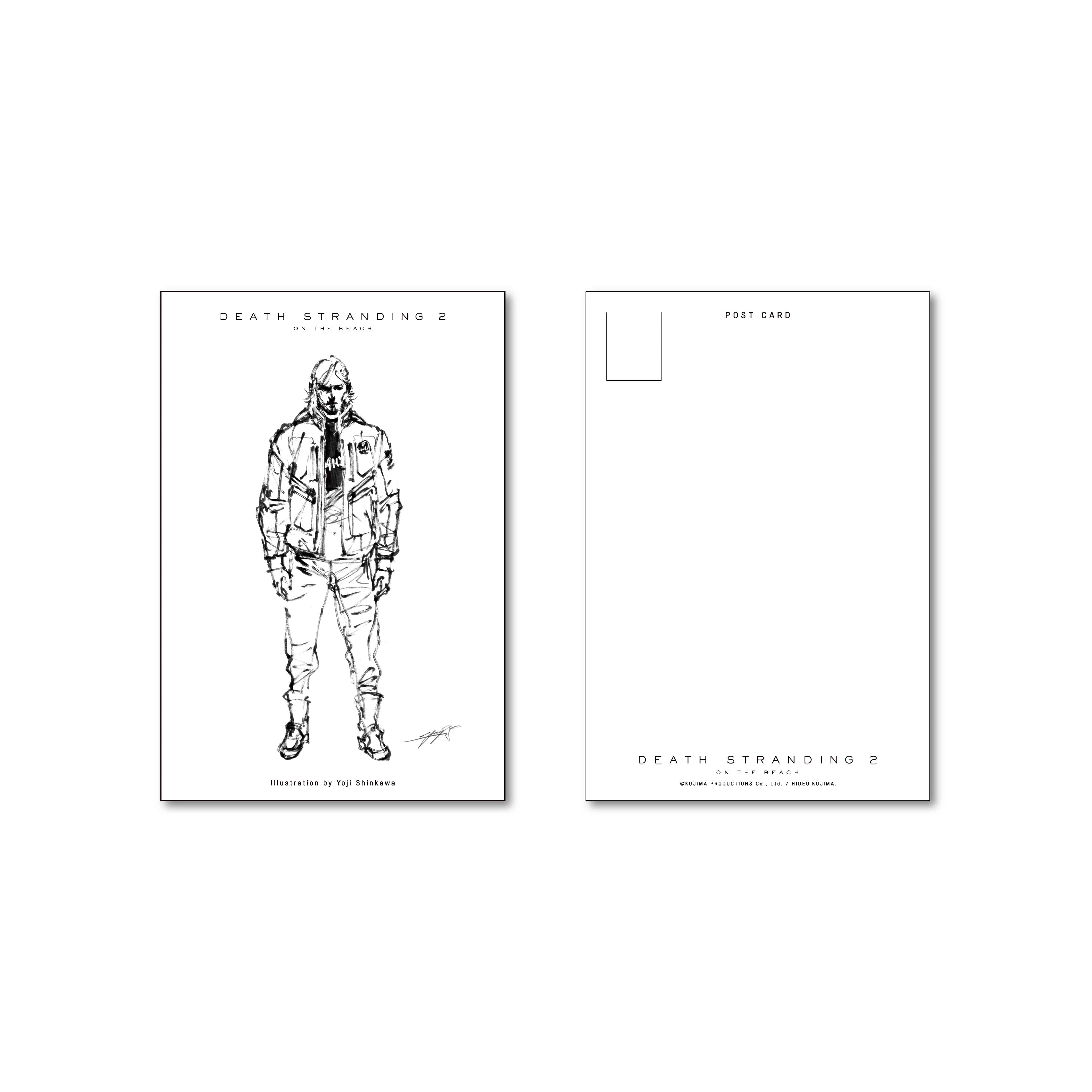 【STRAND STORE】DEATH STRANDING 2 ラフスケッチポストカード Part.2 A