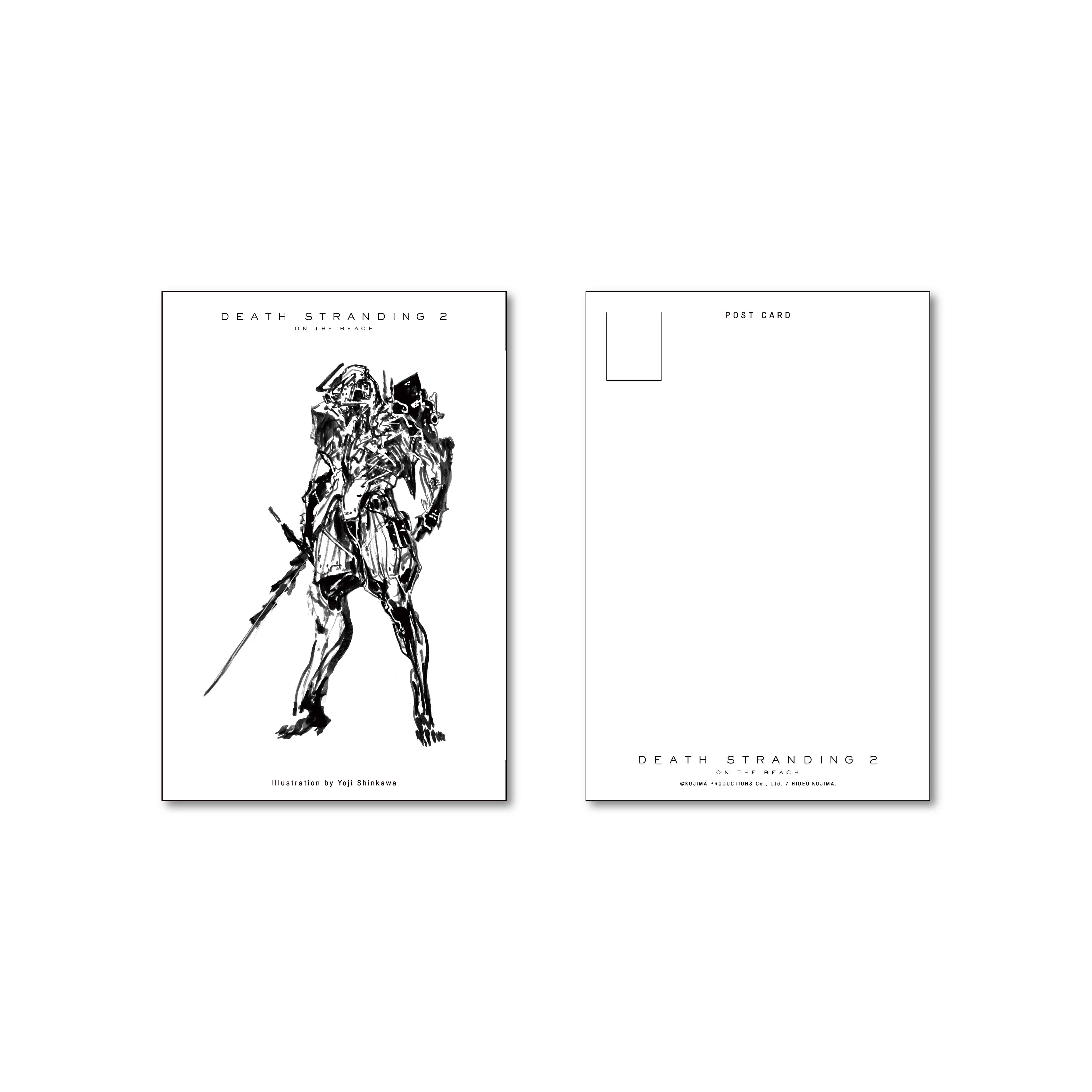 【STRAND STORE】DEATH STRANDING 2 ラフスケッチポストカード Part.2 C