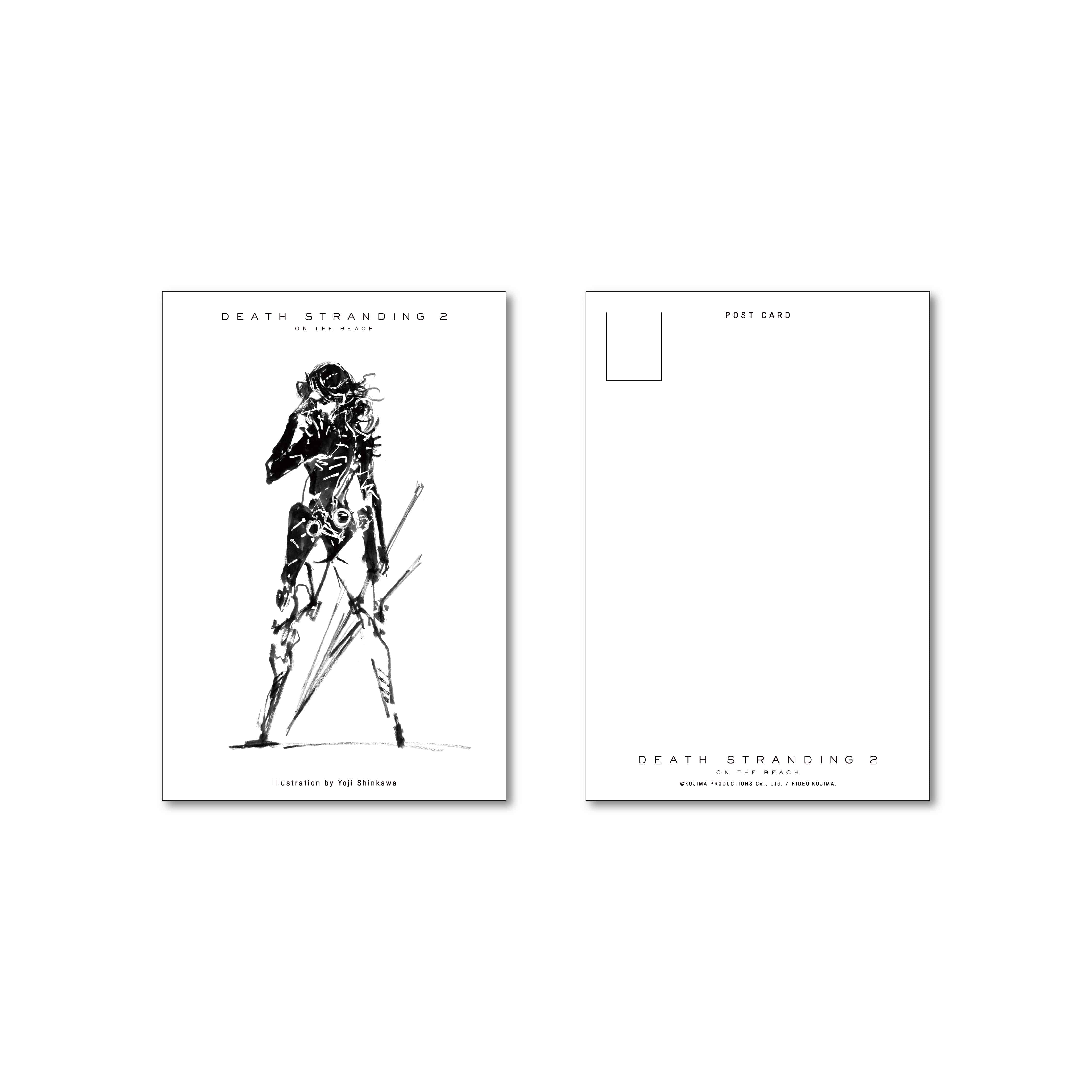 【STRAND STORE】DEATH STRANDING 2 ラフスケッチポストカード Part.3 B